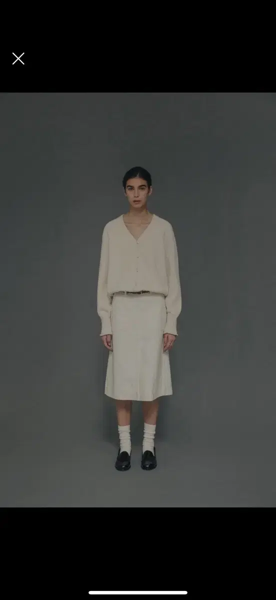 낫띵리튼 스커트 Standard cotton skirt