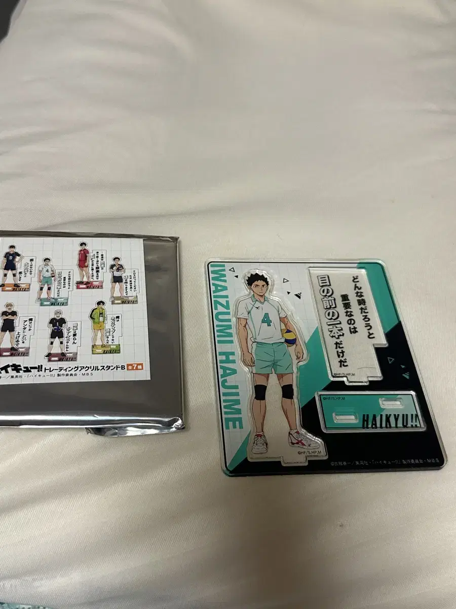 Haikyuu pop up Ambassador acrylic Iwaizumi sells