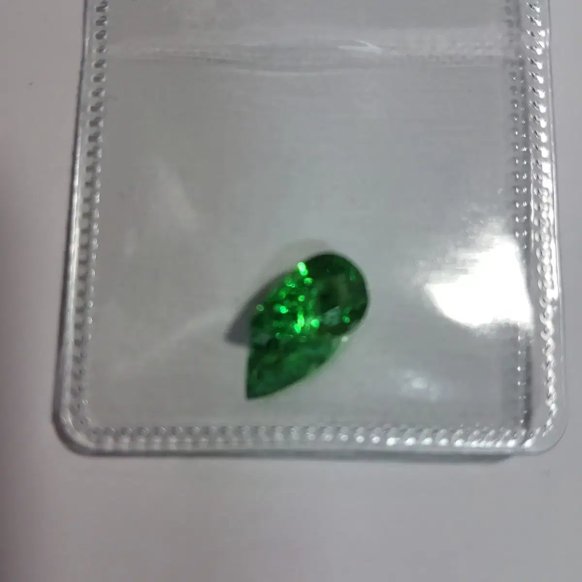 천연 차보라이트1.35ct 페어컷