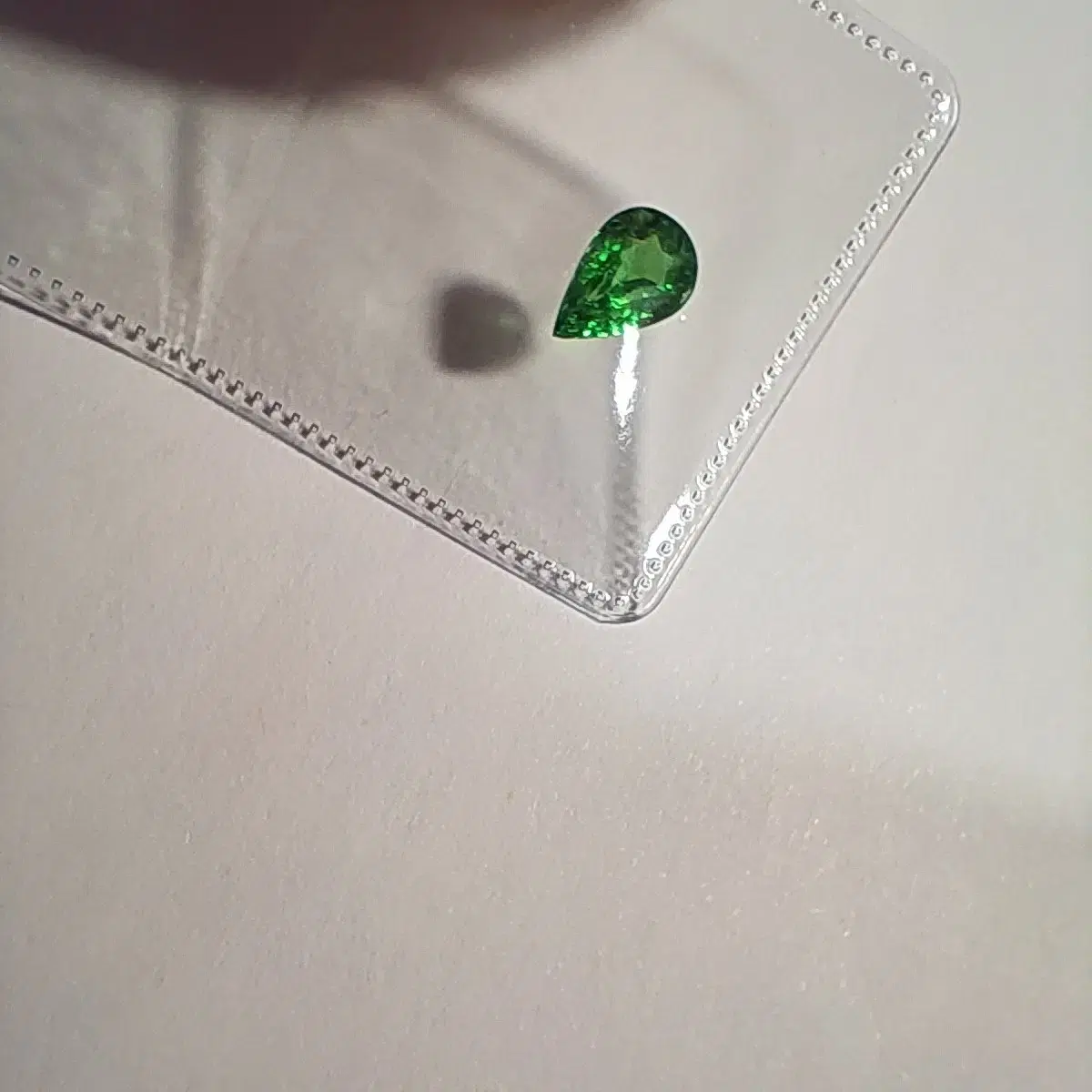 천연 차보라이트1.35ct 페어컷