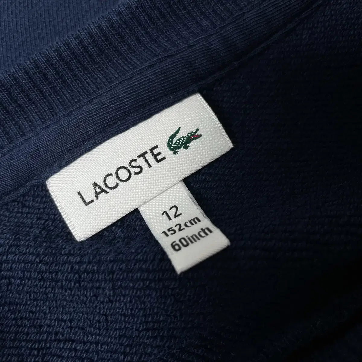 LACOSTE 라코스테 여성 맨투맨 스웻셔츠 XS