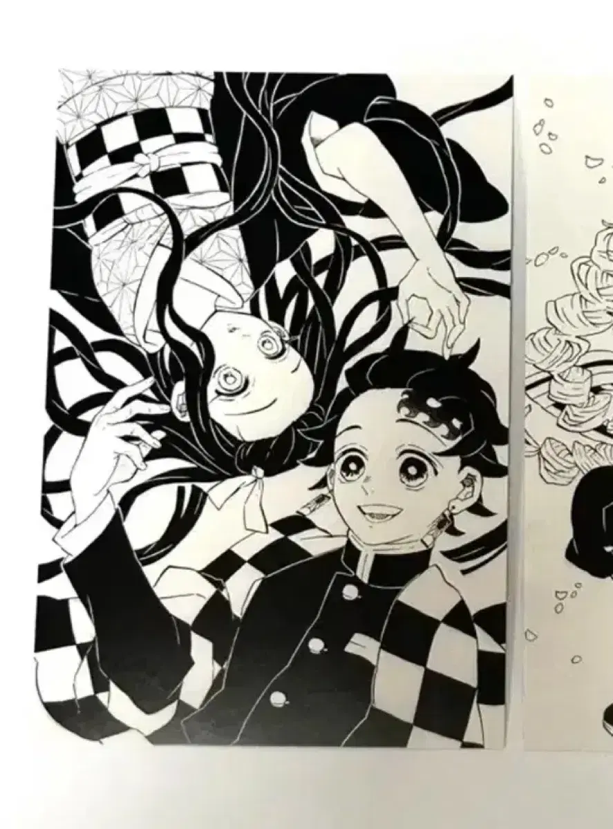 Demon Slayer Original Episode postcard Nezuko Tanjiro and Siblings