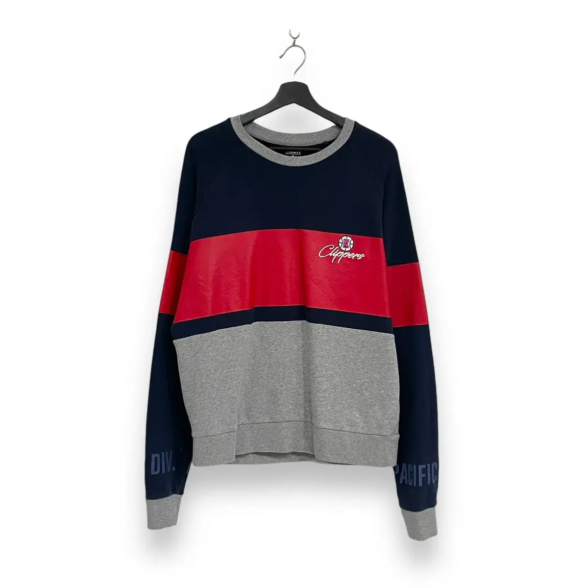 Wanwen Shop NBA Logo Colorblocked Sweatshirt