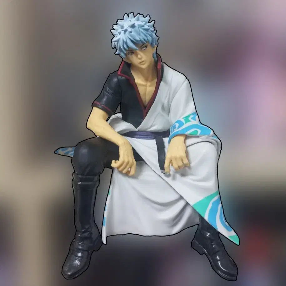 Gintama Sakata Kintoki Breaktime Noodle Stopper Figure