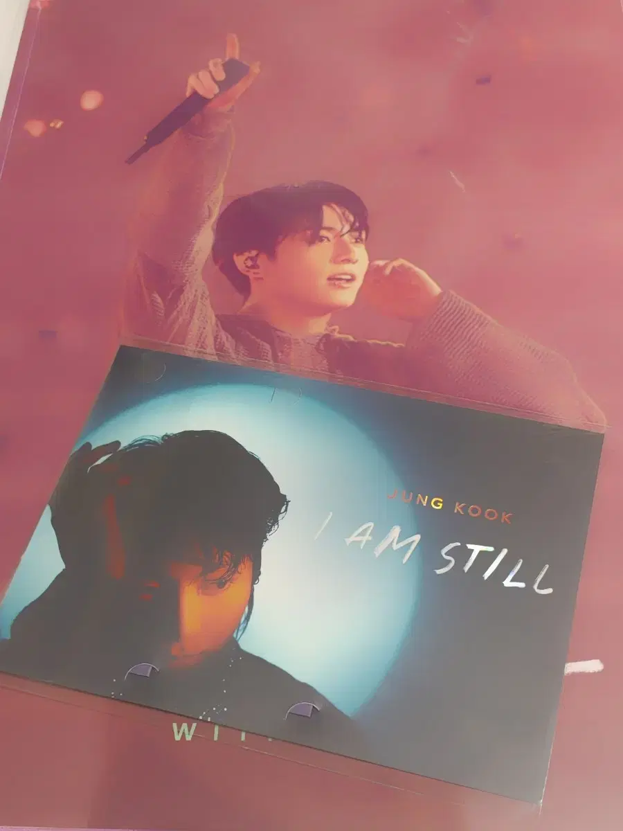 cgv정국콘서트 i am still 포스터,필름마크 a,b형 세트