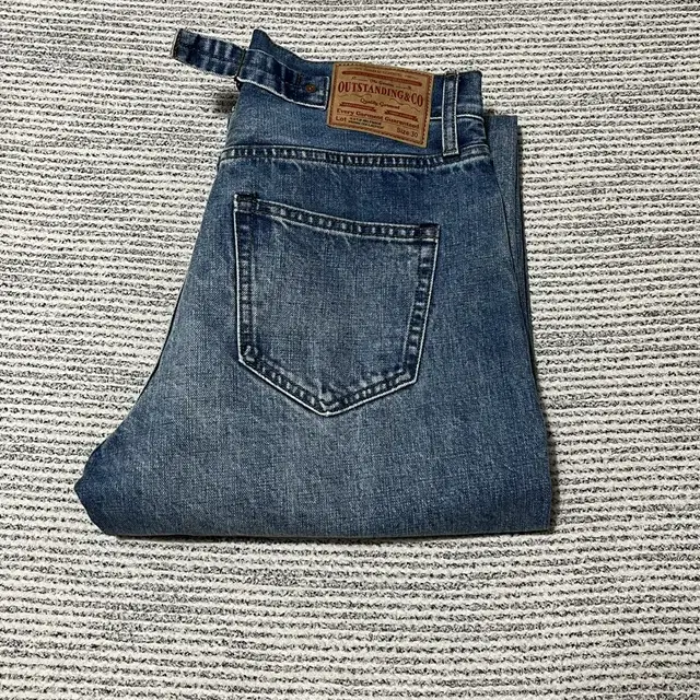 아웃스탠딩 30S CINCH BACK SELVEDGE 데님 S사이즈