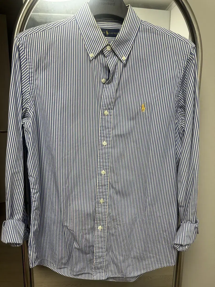 Polo striped shirt classic fit M 100 size