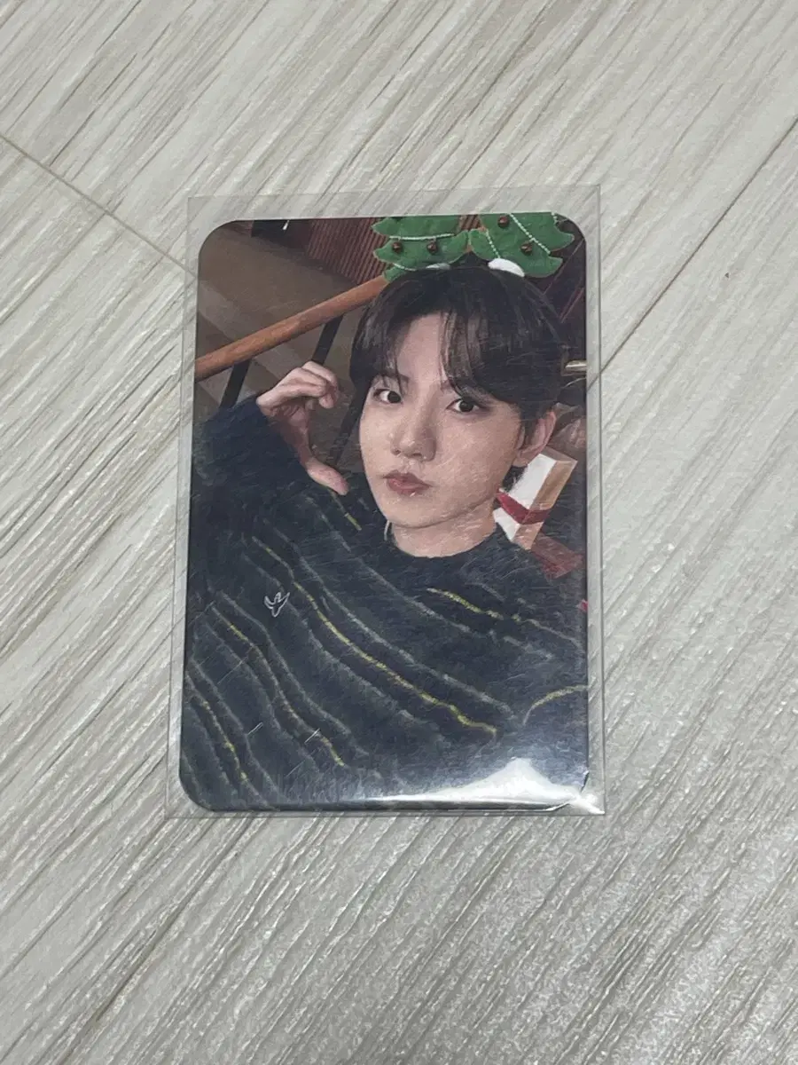 Treasures junkyu Christmas the sameE photocard WTS