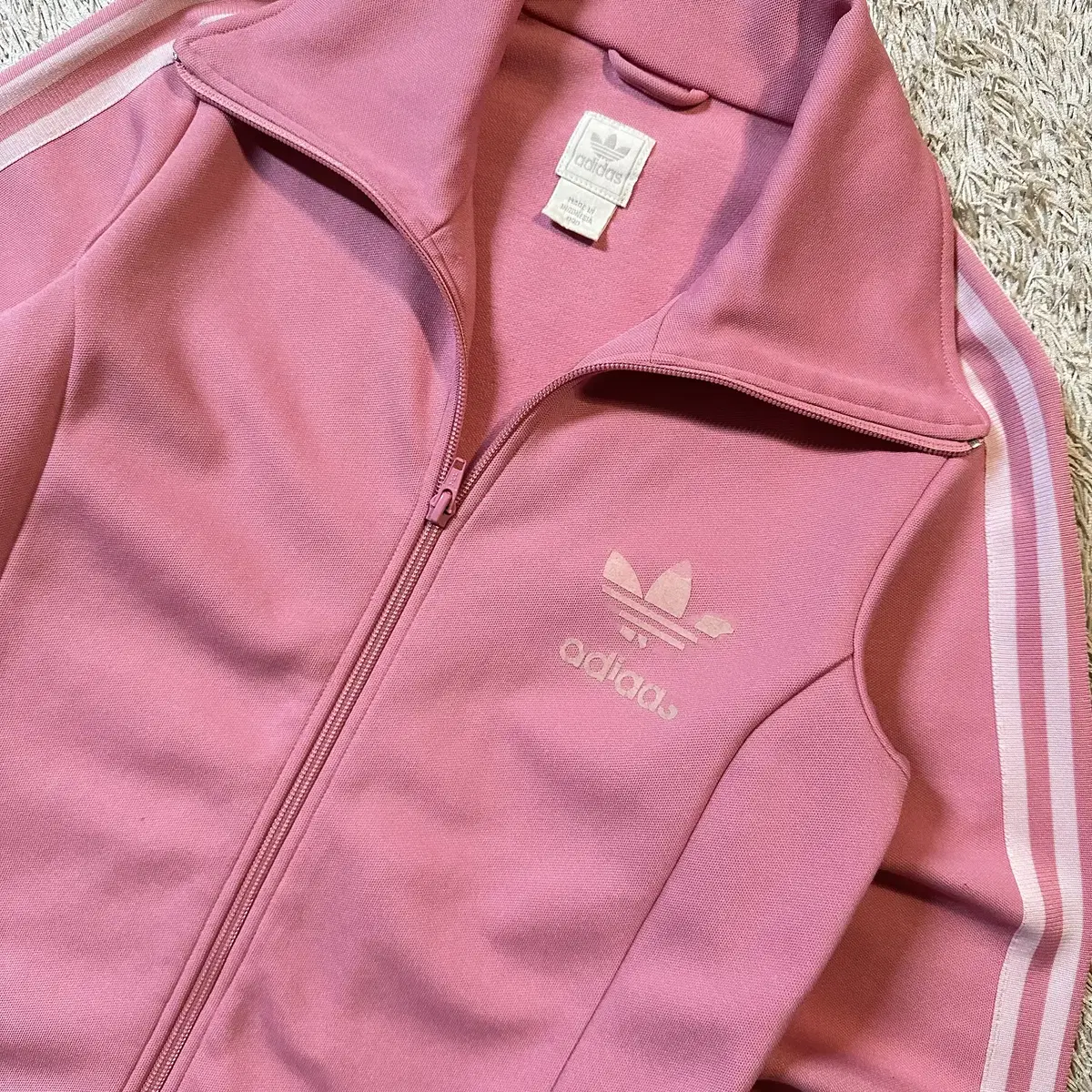 [S] 대장급) 00s 아디다스 ADIDAS 딸기우유 트랙탑 져지 핑크