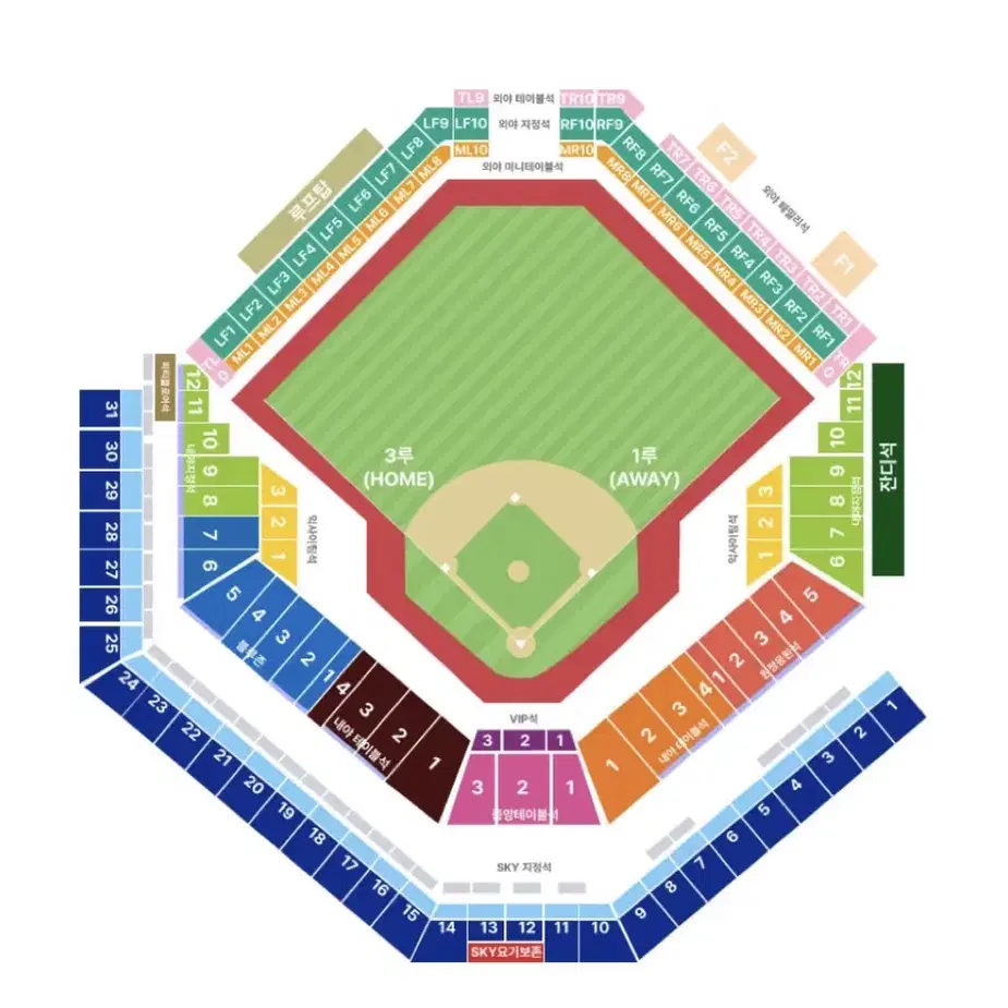 플레이오프5차전 10/19 삼성 LG 스카이상단석 2/4연석 판매