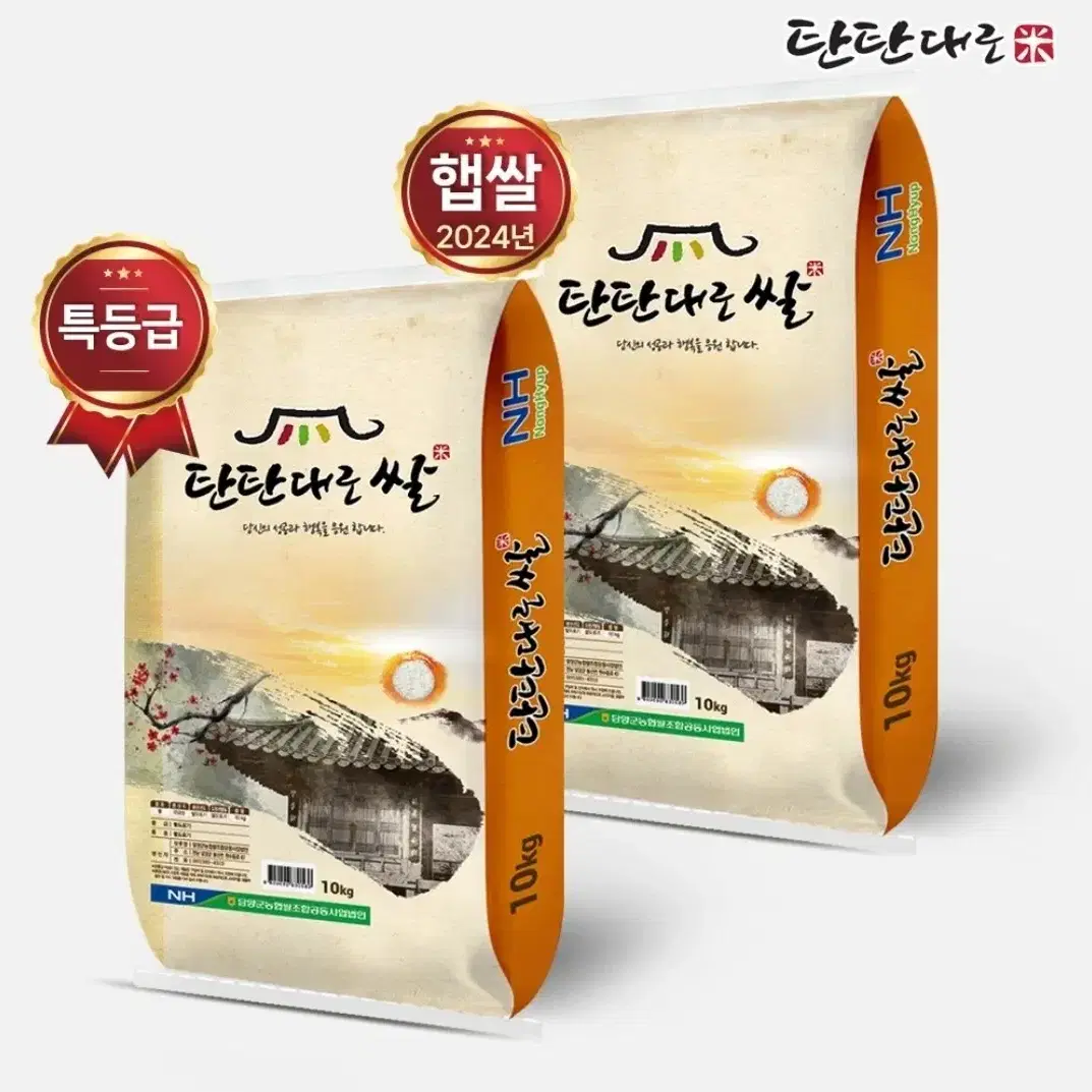 24년 햅쌀 특등급 새청무 20kg (10kg 2포) 탄탄대로