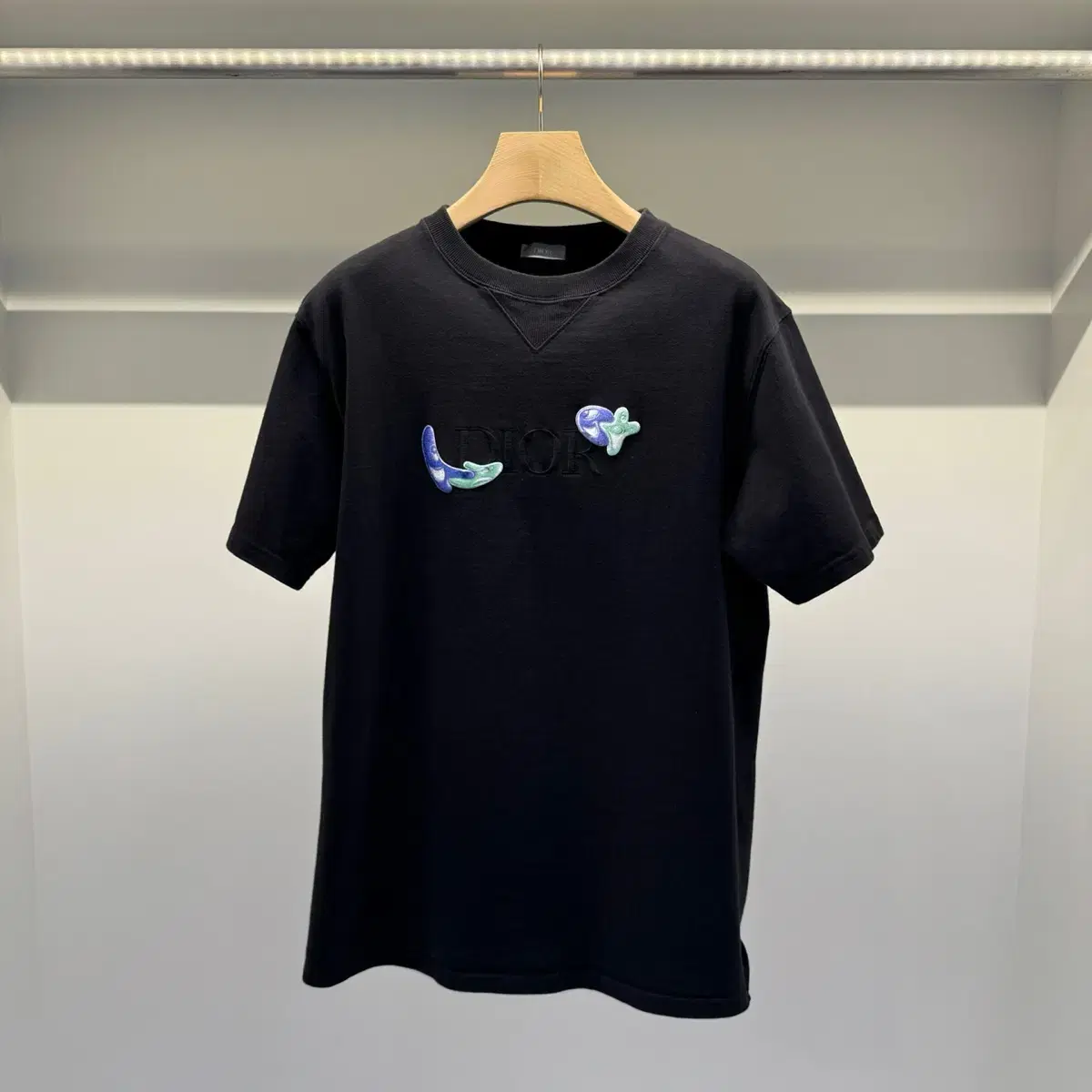 Dior Kennysharp Embroidered Short Sleeve Black