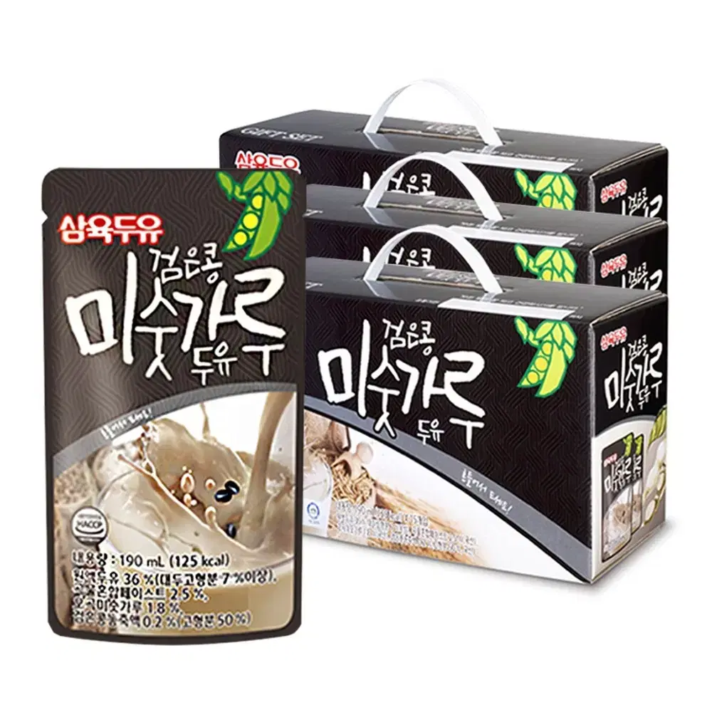 삼육두유 검은콩 미숫가루 190ml 45팩