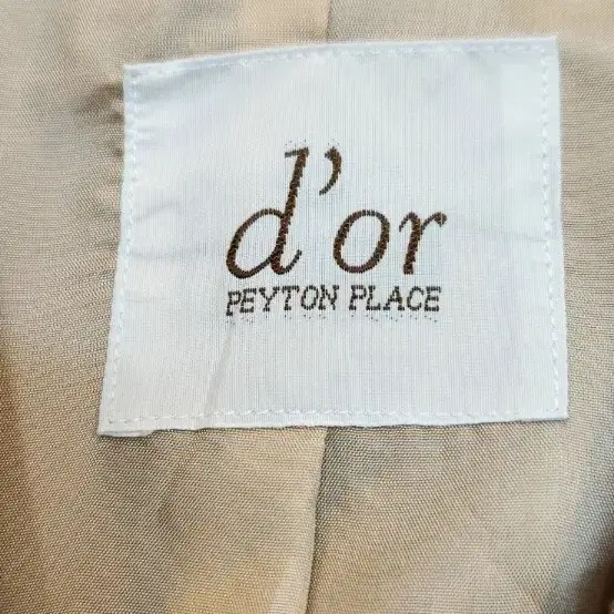 PEYTON PLACE D'OR 고급 자켓