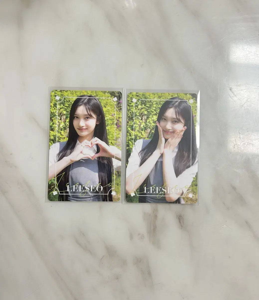 ive leeseo deikon photocard sells