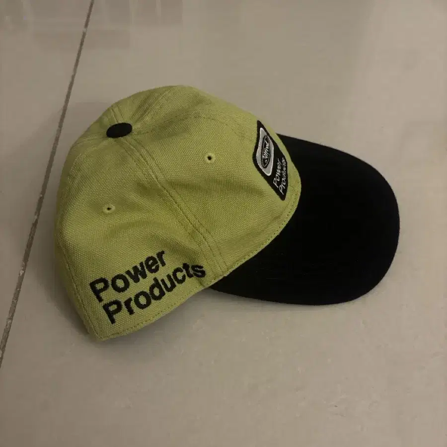 POWER PRODUCTS CAP / YELLOW-BLACK