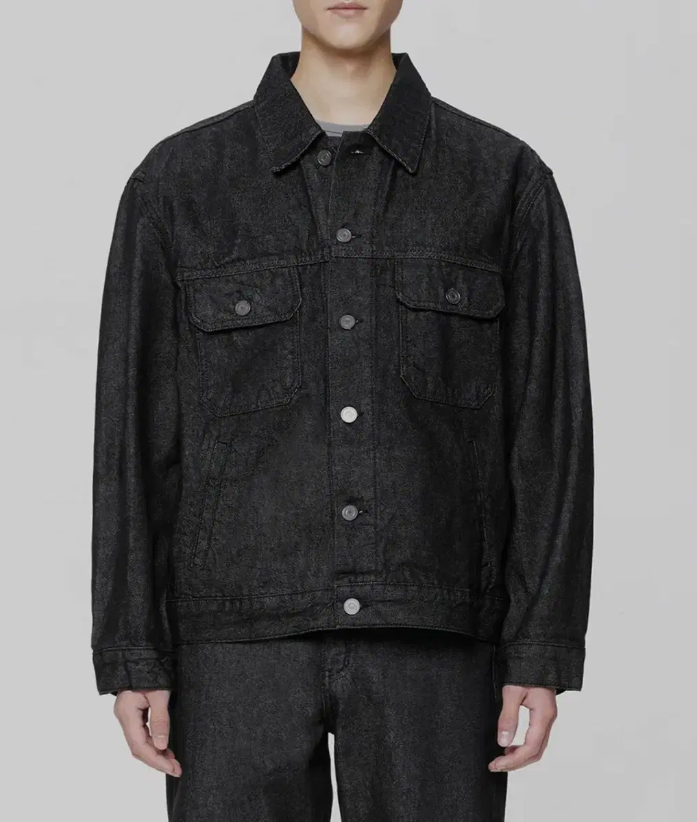 L - 브랜디드 2004 NEW WASHED DENIM JACKET