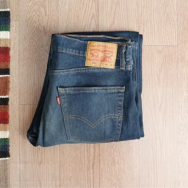 levis 리바이스 505 워싱가공 데님 35사이즈 굿컨디션