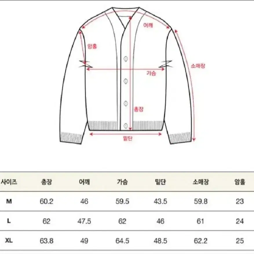 세터 파로 바시티 오버사이즈 부클 가디건 그린 민트 xl