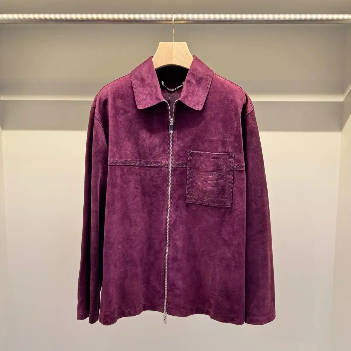 Veluti Velvet, Suede and Leather Overshirt Jacket