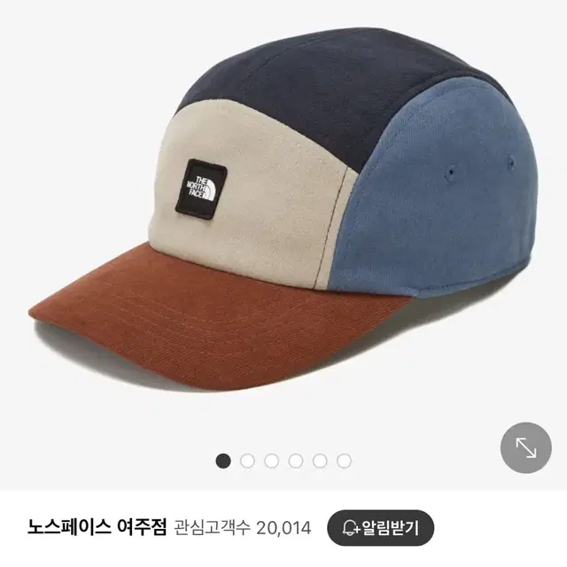 노스페이스 캠프캡