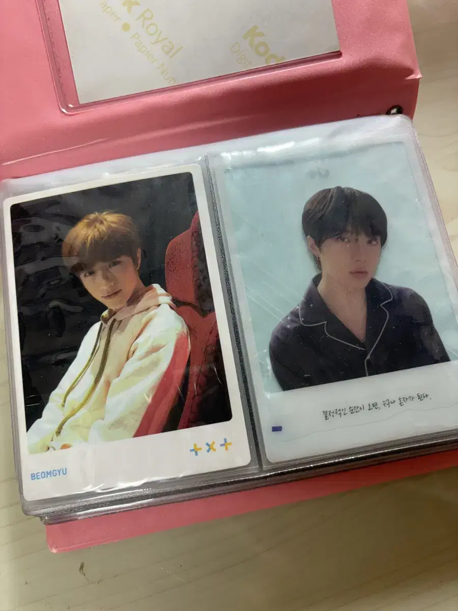 txt tomorrow x together photocard & lenticular wts