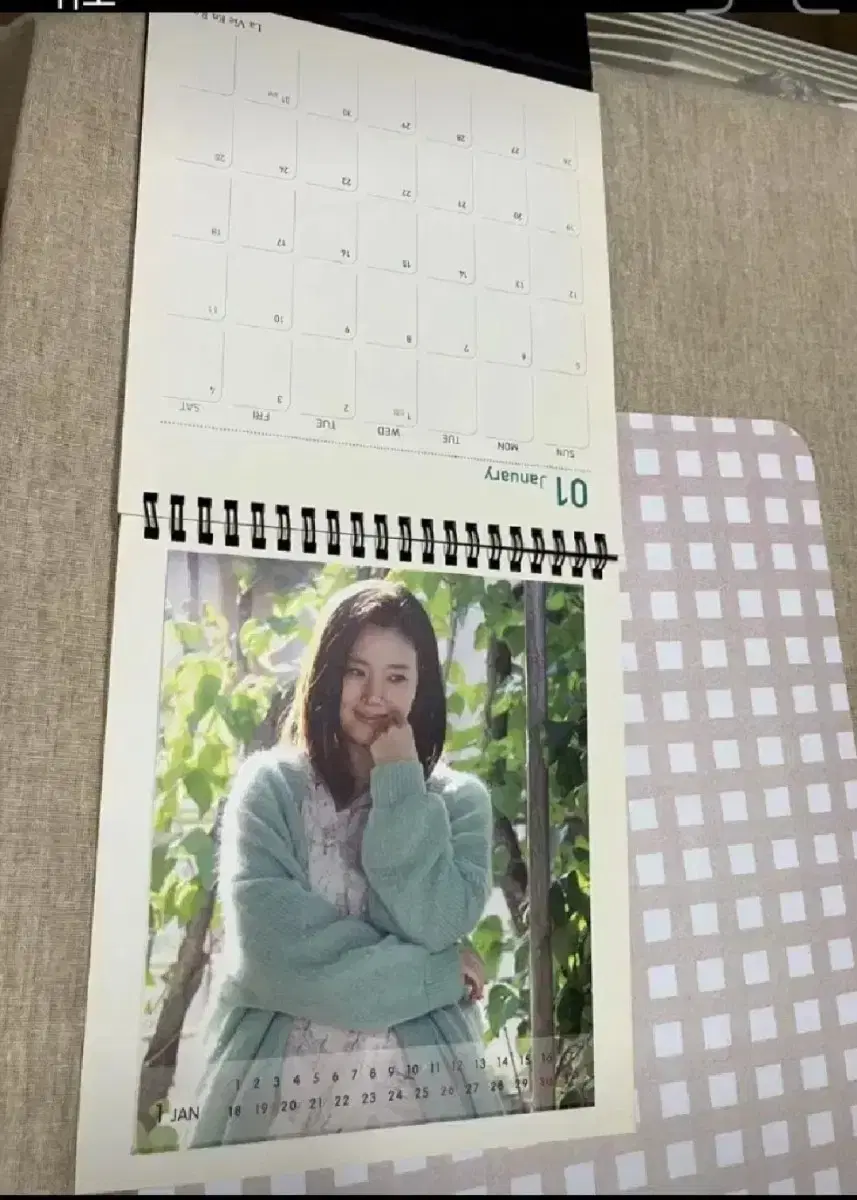 #문채원 공식 2014탁상달력