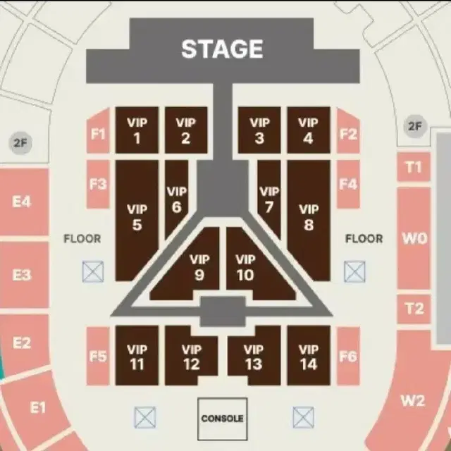 세븐틴 고양콘 막콘 10/13 vip4구역 14열