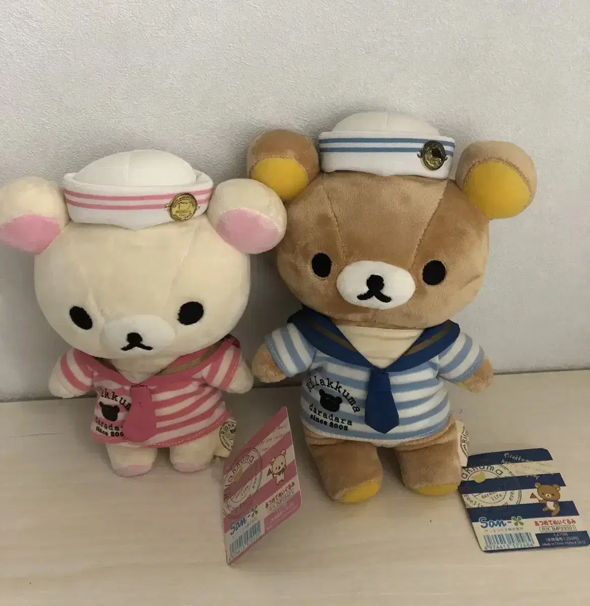 May 2012 Classic Rilakkuma and Korilakkuma Marine Set