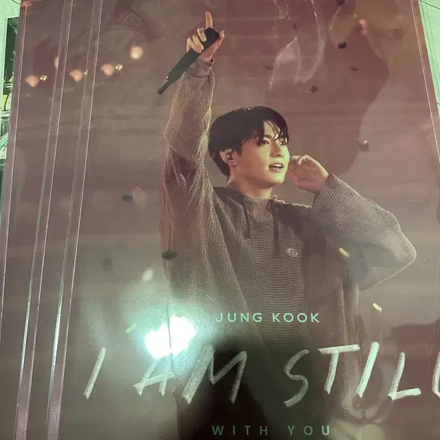 정국 포스터 아이엠스틸 JUNGKOOK POSTER IAMSTILL 특전