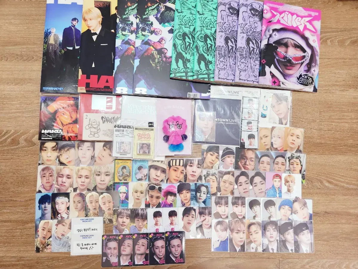 Shinee key Gibeom Lee Goods bulk Boksil Hard album Good&G pop up photocard Dolls