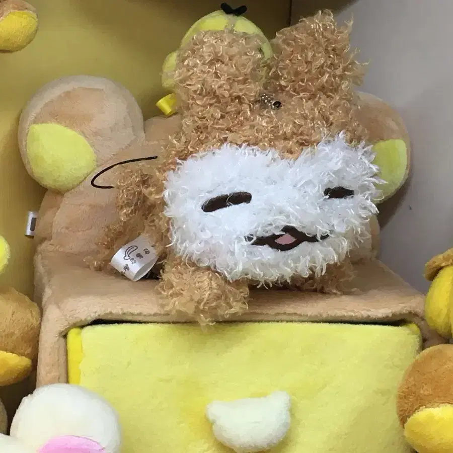 우사루상 인형 털 키링