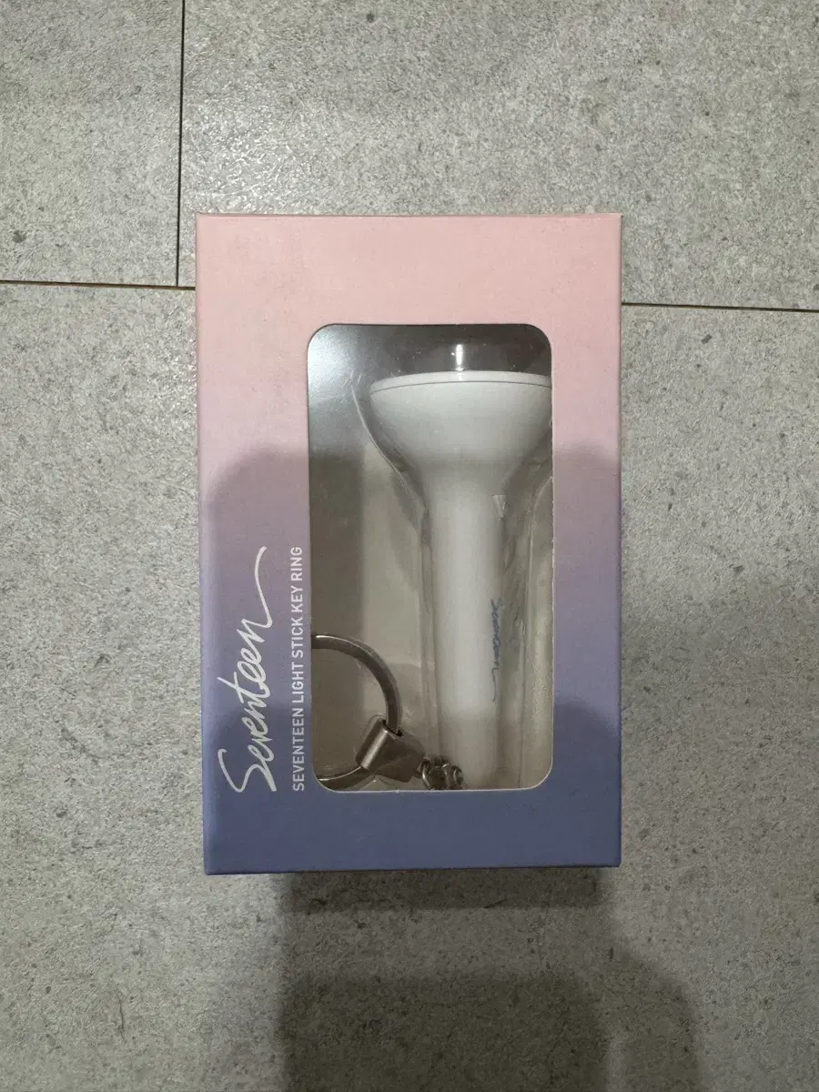 Seventeen lightstick keyring