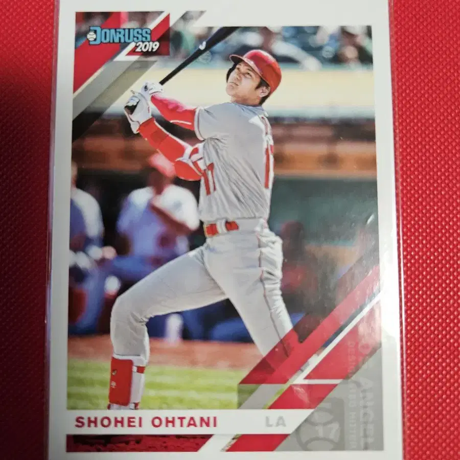 오타니 2019 Panini Donruss base 카드