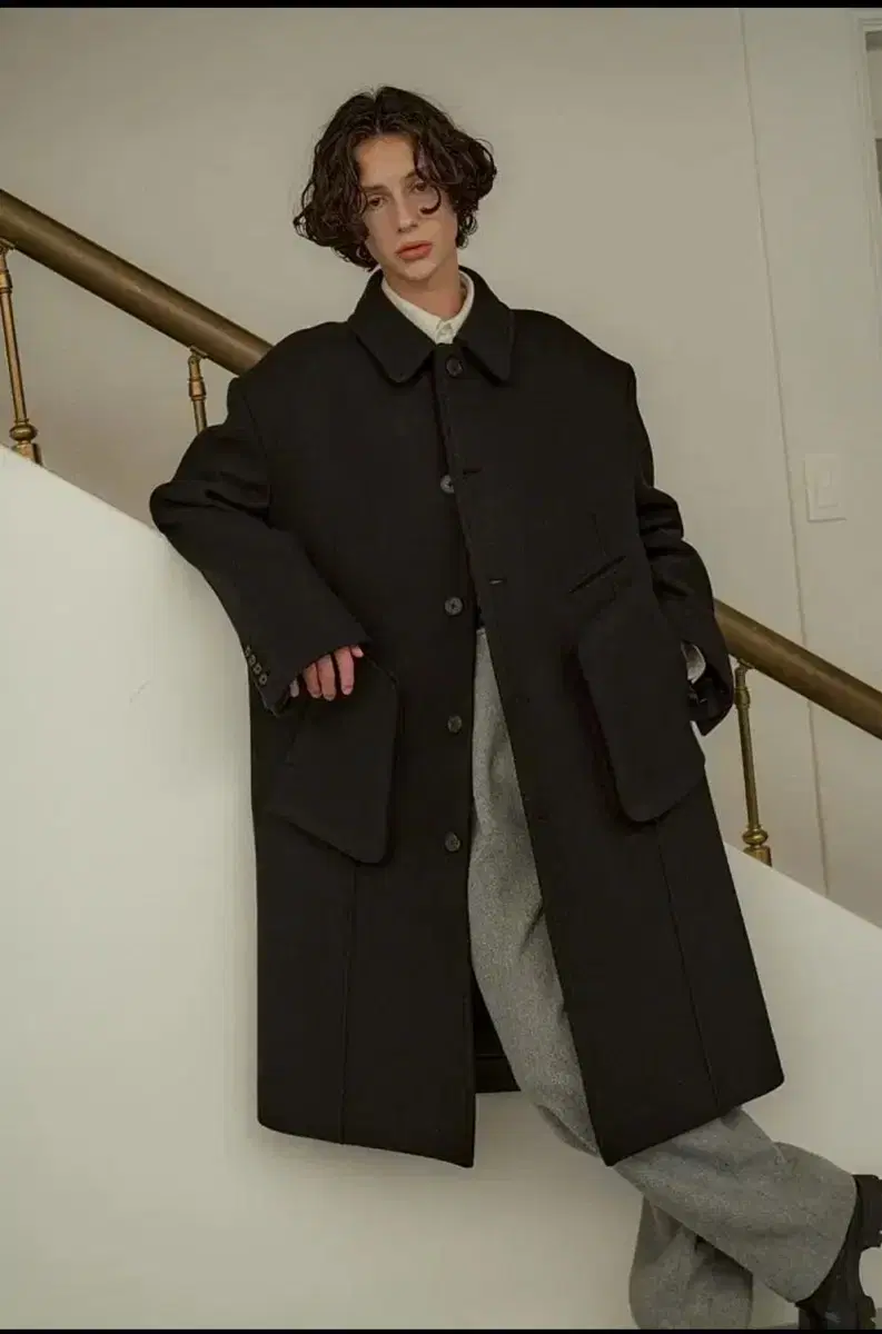 (S) STU Estille Pocket Coat Black