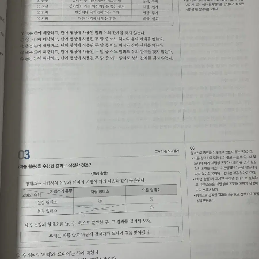 2025 밥 언매(개념&실전 문제편)