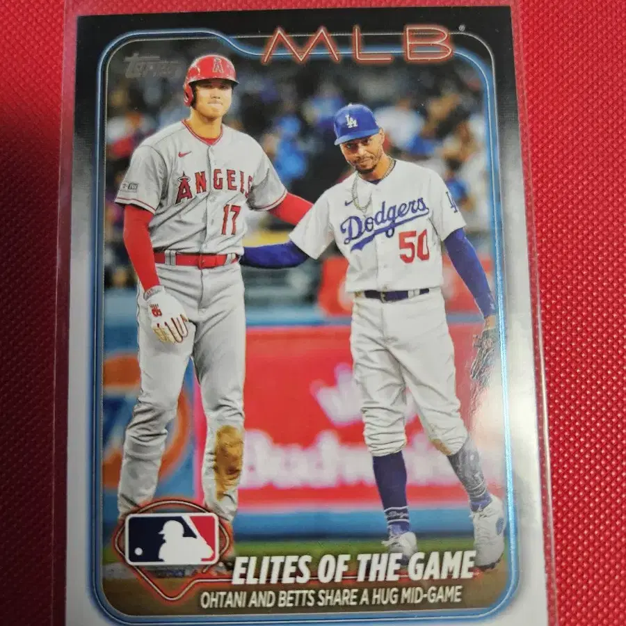 오타니 2024 Topps Elites of the game 카드