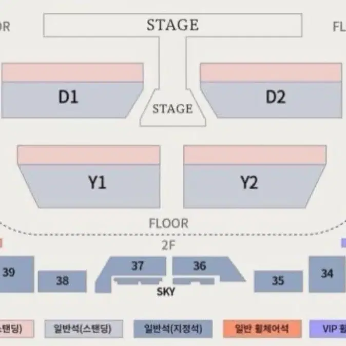 도영 앙콘 Dearest Youth, 막콘 스탠딩 D1구역 양도