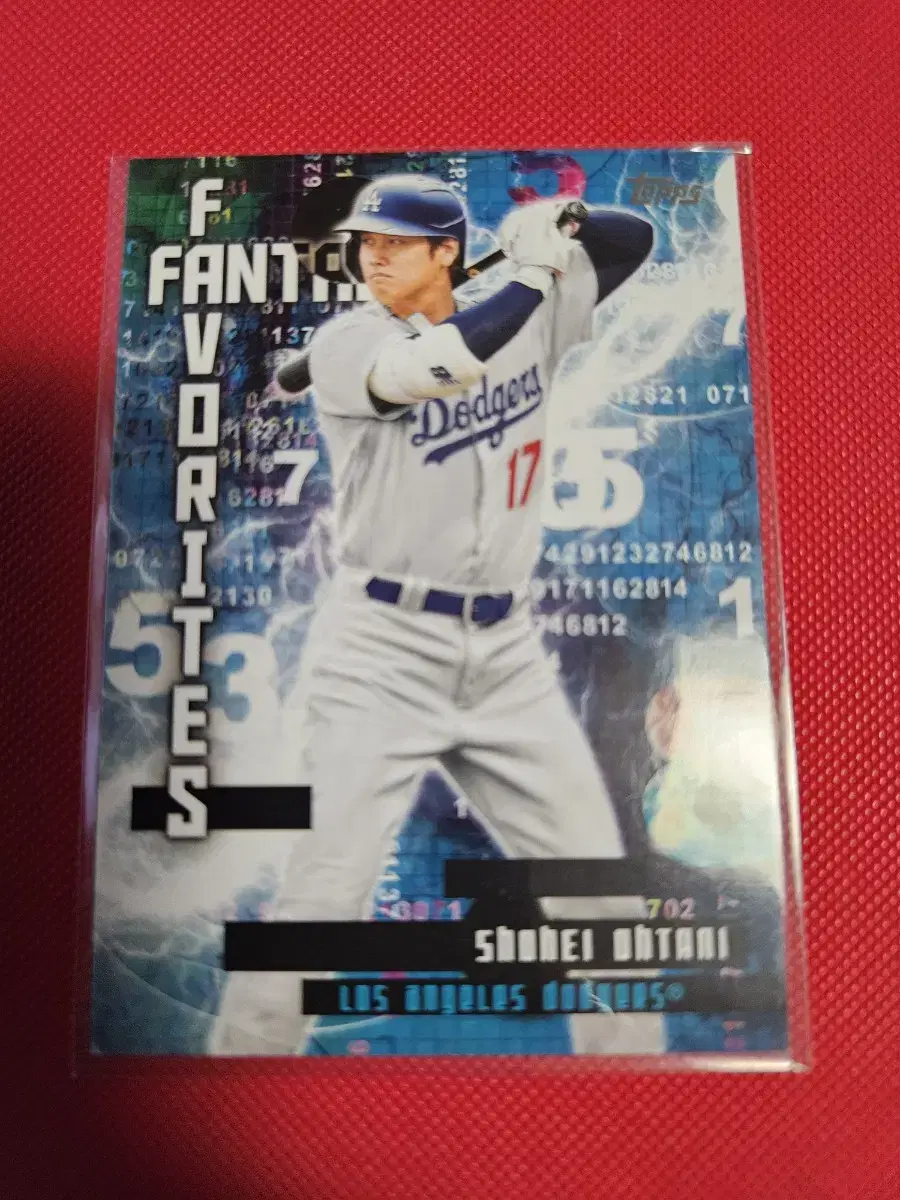 오타니 2024 Topps Fantasy Favorites 카드