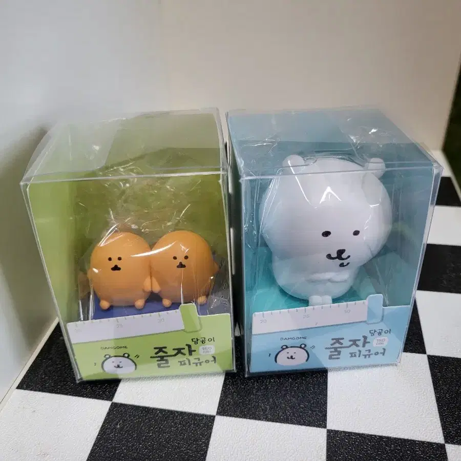 농담곰 먼작귀 하치와레 치이카와 키링 넝담곰 담곰이 줄자 피규어