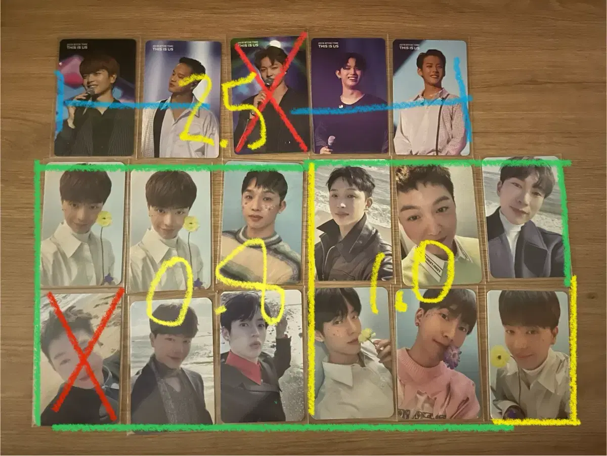 BTOB photocard bulk sells