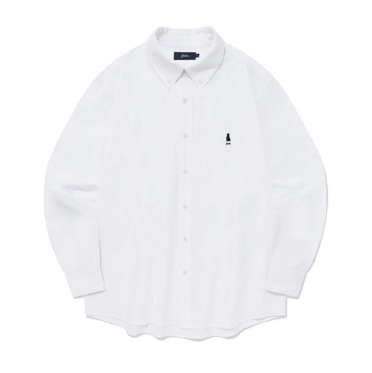 (NEW) Yale / Regular Fit Oxford Shirt (White / Size M)