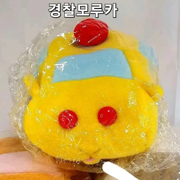 주말할인] 모루카 포테토 경찰모루카 인형 누이 가방 배낭 굿즈 남코 한정