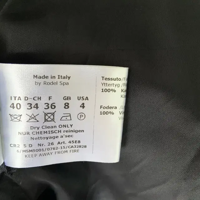 cinzia rocca 100% 캐시미어 코트 made in Italy