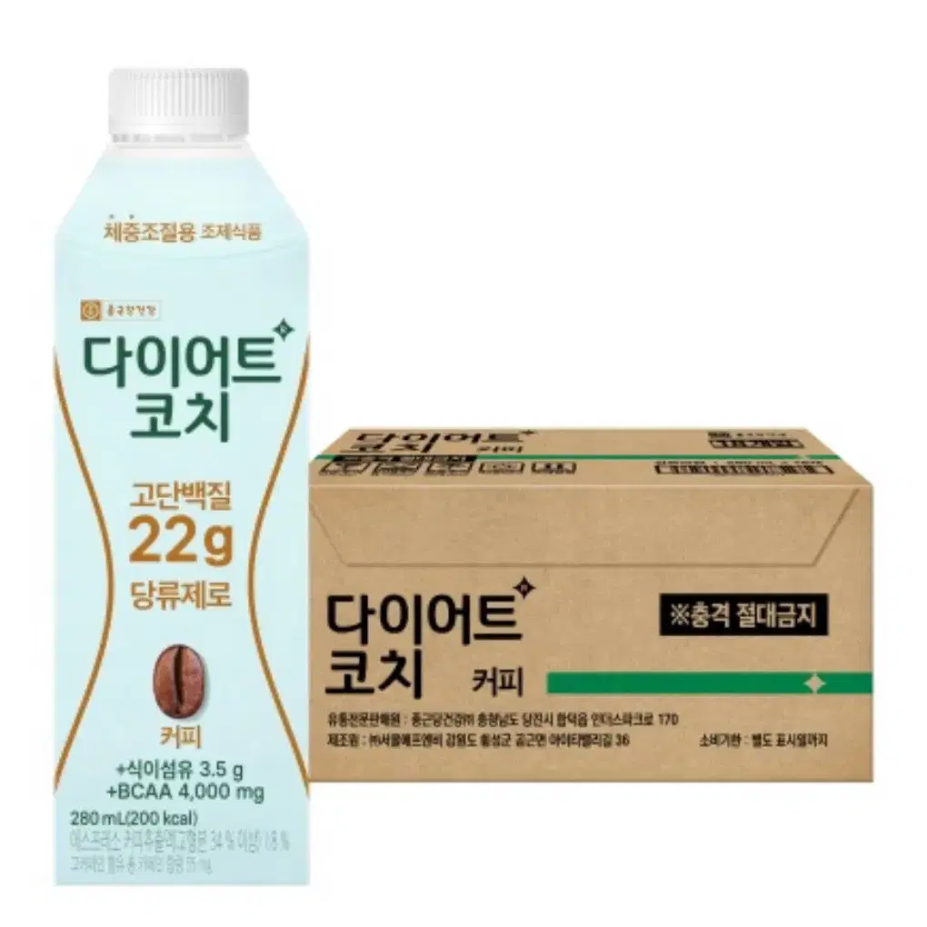 종근당  다이어트코치 커피맛 18개