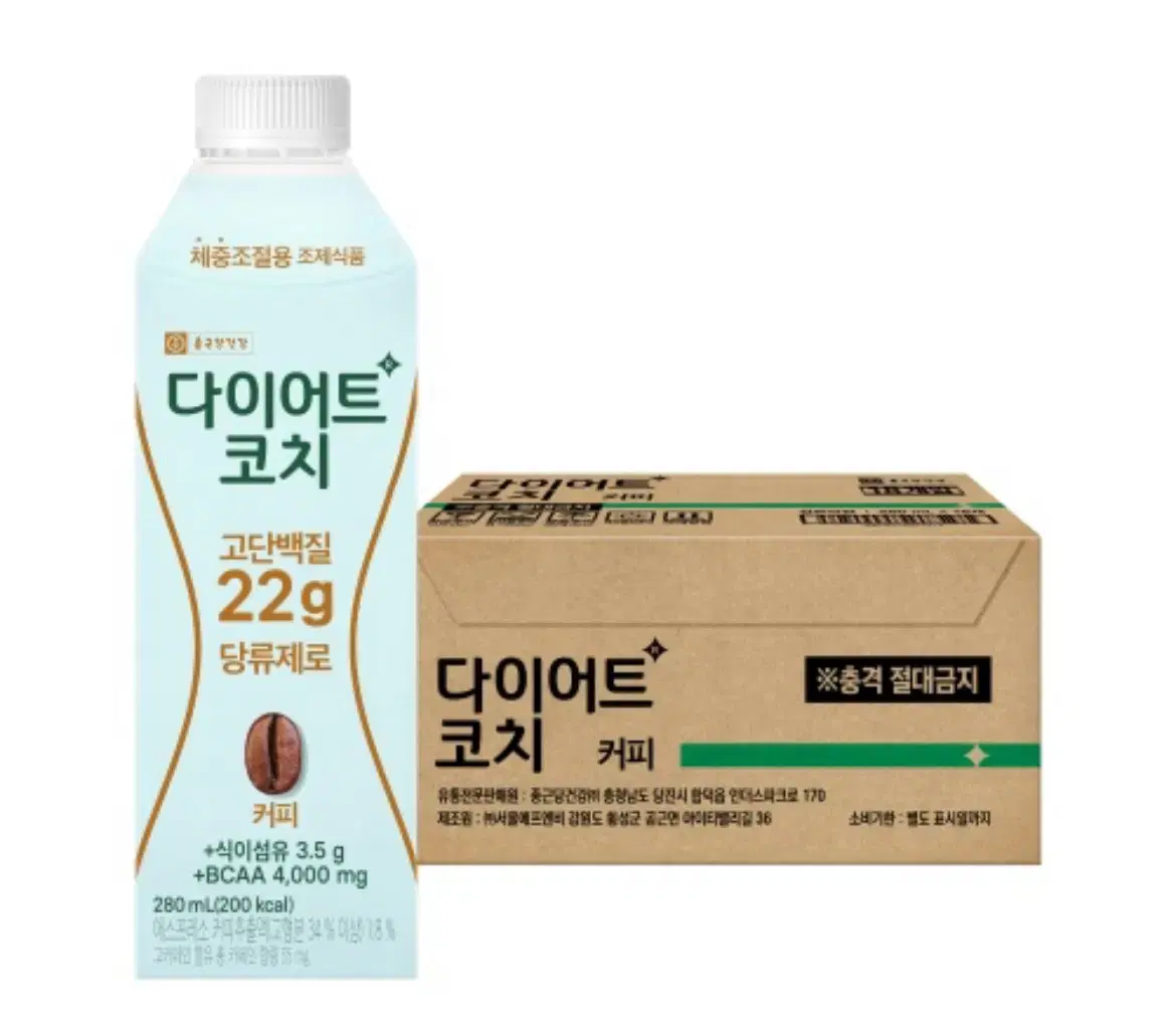 종근당  다이어트코치 커피맛 18개