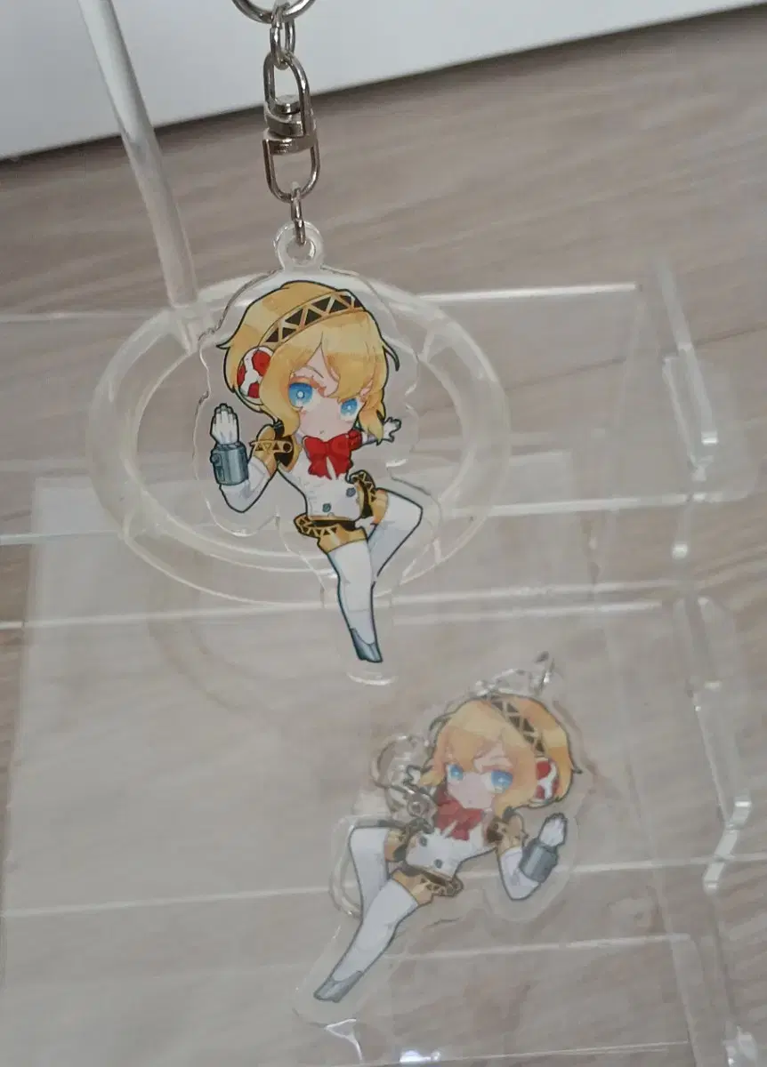 Fanmade Persona 3 Reloaded Aegis Acrylic Keyring