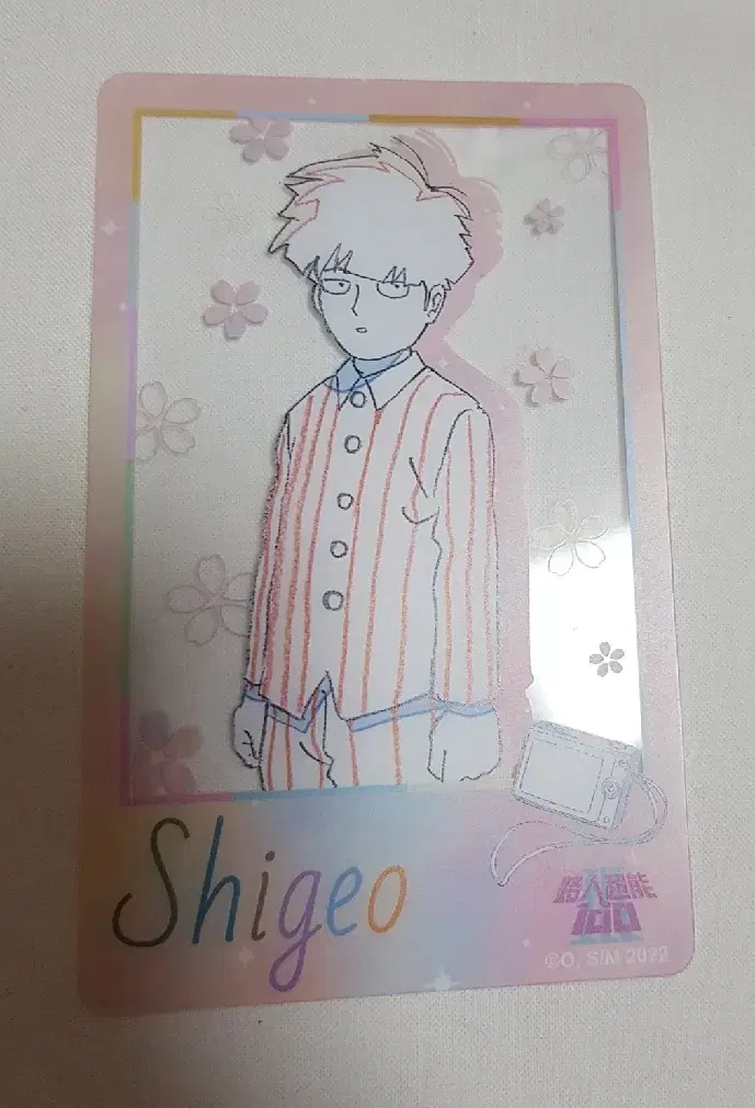 Mobpsycho100 Mob Clear Card Transparent Photocard Sells WTS