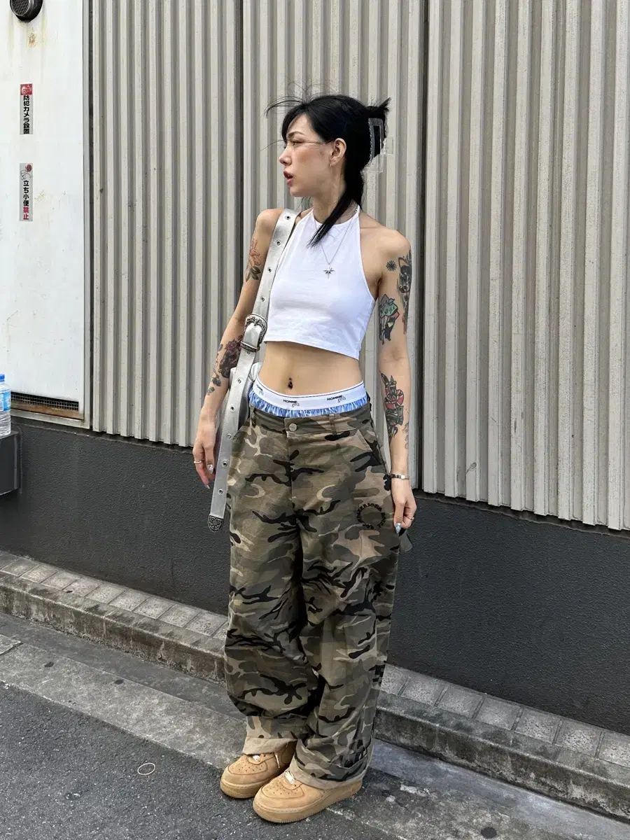 CAMO WORK PANTS (Mysterious Hotel)