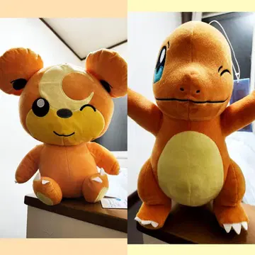 인간 도마뱀 - 불곰 봉제 인형 - 포켓몬스터- - - 포켓몬